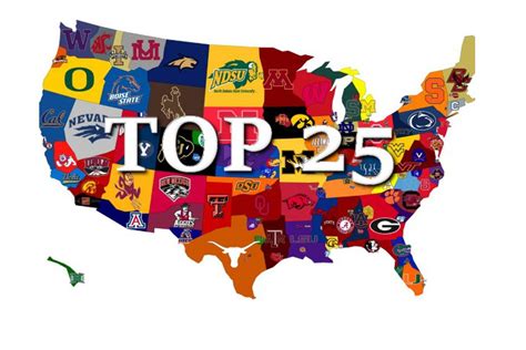 5 in the Associated Press Top <b>25</b> poll on the strength of its dramatic 36-33 victory over Oregon on Saturday. . College footballtop 25